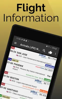 FlightInfo Copenhagen android App screenshot 11