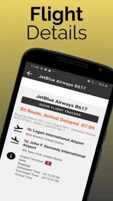 FlightInfo Copenhagen android App screenshot 14