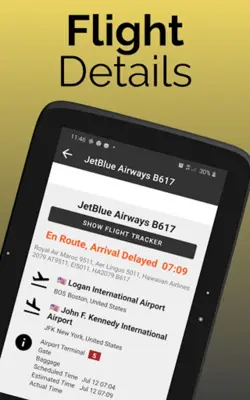 FlightInfo Copenhagen android App screenshot 1